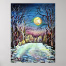 Suche nach winternacht poster Vollmond
