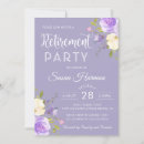 Recherche de pastel floral invitations Violet