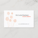 Suche nach orange blumen visitenkarten Modern