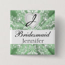 Recherche de vert menthe badges Demoiselle d'honneur