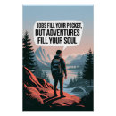 Suche nach abenteuer poster Motivierend