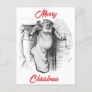 Recherche de dessin vintage noël cartes Santa claus