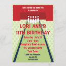 Suche nach niedlicher bowling einladungen Bowlings party