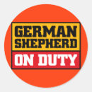 Recherche de de berger allemand autocollants Gsd