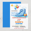 Recherche de partie de parc aquatique invitations Éclabousser