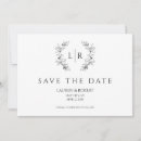Recherche de laurel wreath invitations Noir et blanc