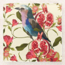 Recherche de oiseau exotique dessous de verres Tropical