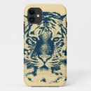 Recherche de visage tigre iphone coques Tigres