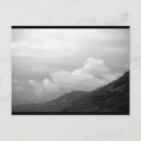 Recherche de montagnes cartes postales Noir et blanc
