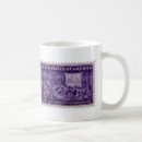 Recherche de timbre poste de café Vintage