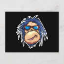 Recherche de visage singe cartes invitations Chimpanzés