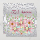 Recherche de 85th anniversaire invitations Élégant