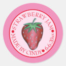 Recherche de confiture fraise autocollants Fruit