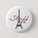 Recherche de tour eiffel badges Romantique