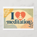 Recherche de aum cartes postales Méditation