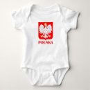 Recherche de drapeau pologne bébé vêtements Polonais