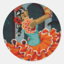 Recherche de danseur espagnol autocollants Danseuse
