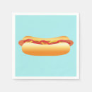 Recherche de hot dogs serviettes Nourriture