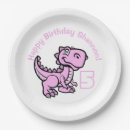 Recherche de t rex assiettes Anniversaire