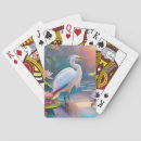 Suche nach reiher spielkarten Vogel