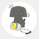 Suche nach schwarzer hund aufkleber Welpe