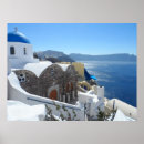 Recherche de village grec posters Santorini