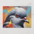 Recherche de oiseau abstrait cartes postales Moderne