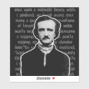 Recherche de edgar allan poe autocollants Poésie