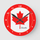 Recherche de canadien horloges Patriotique
