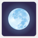 Recherche de loup bleu autocollants Lune