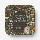 Recherche de woodland animals assiettes Mother to be