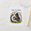 Recherche de moufette cartes postales Bébé