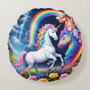 Recherche de rond arc en ciel coussins Licorne