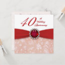 Suche nach damast hochzeitstag einladungen 40