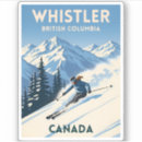 Recherche de whistler autocollants Montagne