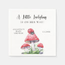 Recherche de coccinelles serviettes Aquarelle