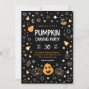 Recherche de partie halloween invitations Jack o' lantern