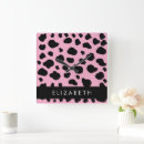 Recherche de vache rose horloges Pour elle