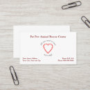 Recherche de refuges cartes visite Vétérinaire