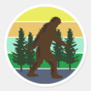 Suche nach cryptozoology aufkleber Bigfoot