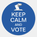 Recherche de urne autocollants Vote