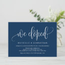 Recherche de we eloped invitations Elopement