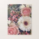 Recherche de bouquet des fleurs puzzles Pour elle
