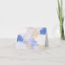 Recherche de gouache vœux cartes Bleu