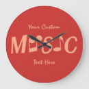 Suche nach machen sie musik wanduhren Cool