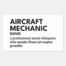 Recherche de maintenance autocollants Mécanicien d'aéronef