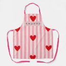 Recherche de cœur tabliers Monogramme