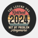 Suche nach lustiger ruhestand aufkleber Vintag