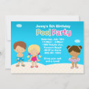 Suche nach kinderpool party einladungen Schwimmbad