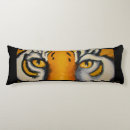 Recherche de yeux de tigre coussins Visage